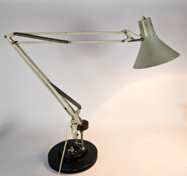 Philips - model NTD 36 - Louis Kalff - bureaulamp - architectenlamp - metaal - 1966