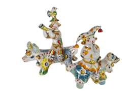 Natalia Pavlova - Folk Art - keramiek - Majolica  - Rusland - 1970s