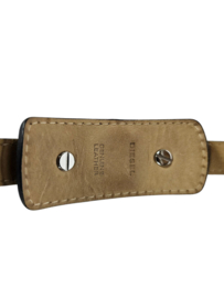 Diesel -  Dames Polshorloge - Titanium - Leer - 80's
