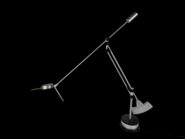 Indoor Amsterdam - Edwin Klein - Bureaulamp 'Isis" - Made in Holland - 80's