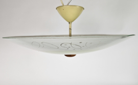Philips - paraplulamp - glas - metaal - Holland - 1960's