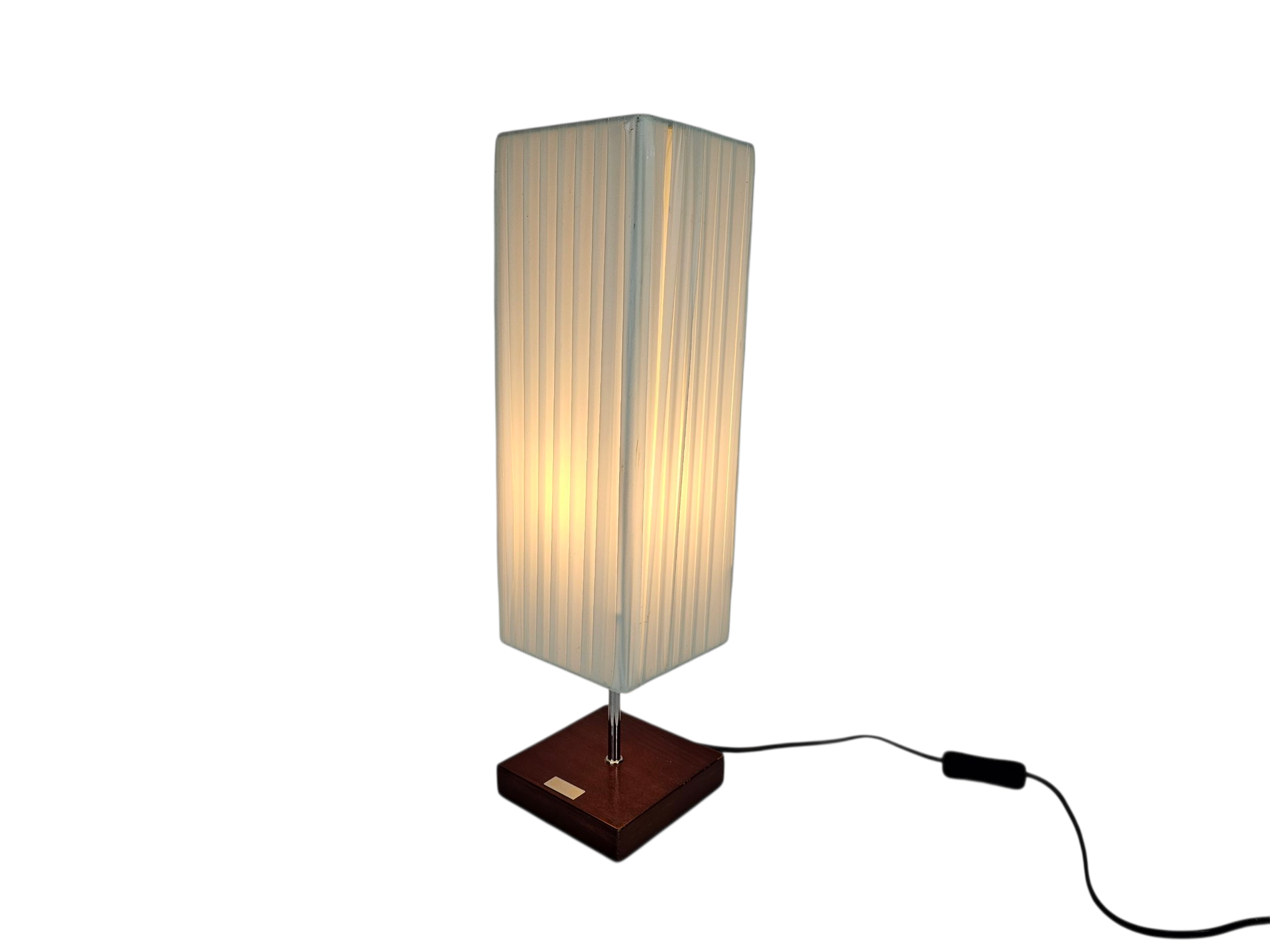 Boxford Holland - Jan des Bouvrie - tafellamp - teak - 80's