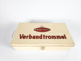 Verbandtrommel - Brocades - verbandkist - vintage - 1950's