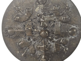 Interieur - deurklink - deurgreep - collectables - aluminium - brons - 3e kwart 20e eeuw