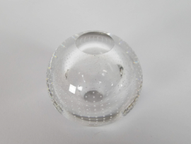 Leerdam glas - A.D. Copier - spijkerbol - kristal - 1950's