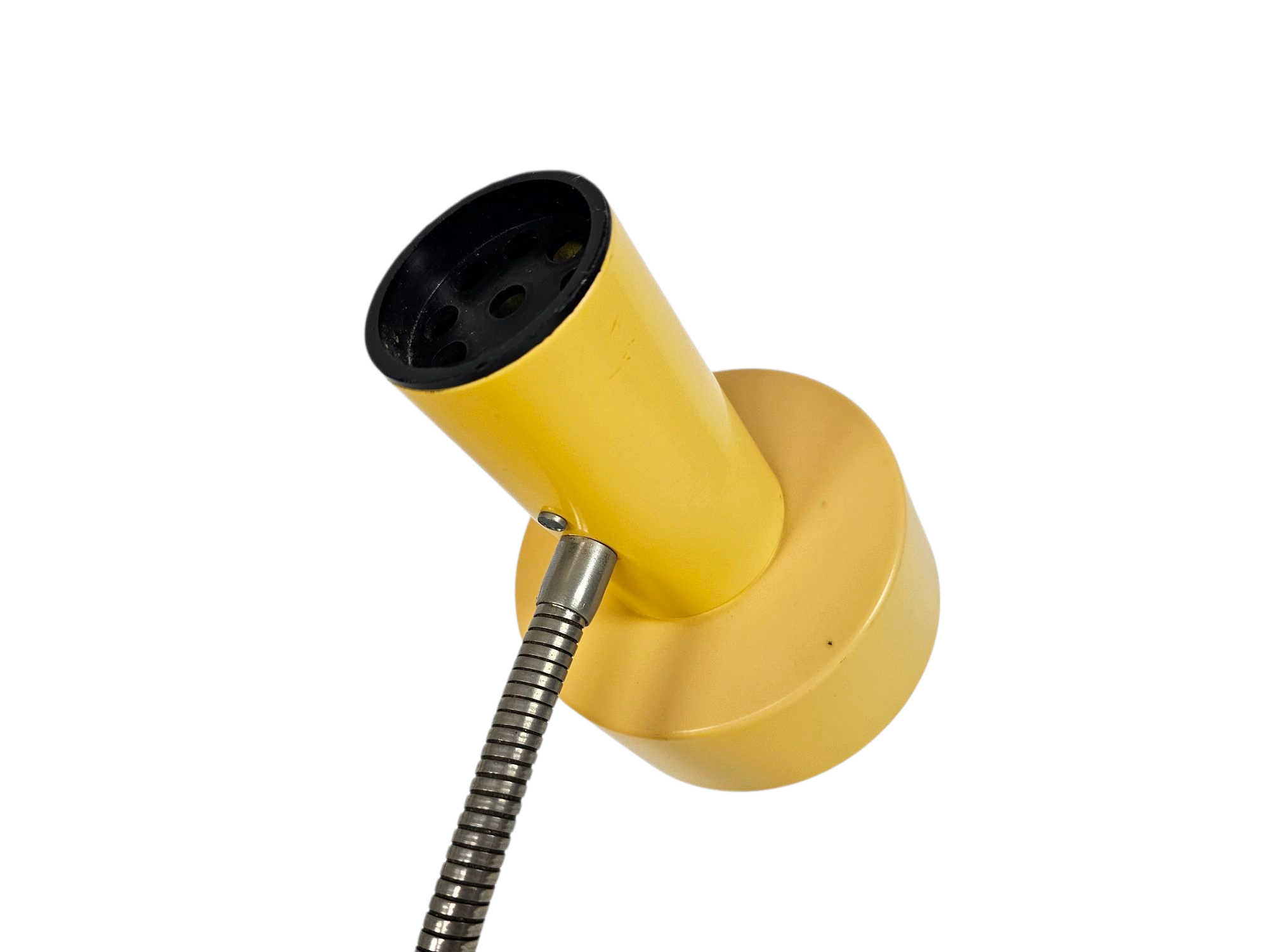Herda - Hala Zeist stijl - tafellamp - bureaulamp - okergeel - flexibele hals - 60's