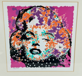 Dutch design - Ad van Hassel - Marilyn Monroe - Zeefdruk - gelimiteerde oplage