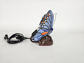 Mabrilux lighting  -  'Butterfly' - Tiffany stijl - glas en lood -  brons - 2000