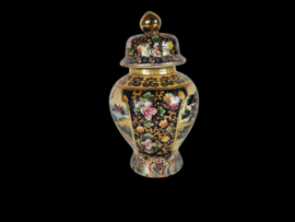 Satsuma - deksel vaas -  cloisonné - porselein - 3e kwart 20e eeuw
