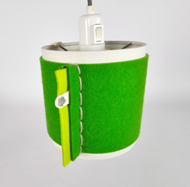 Vintage / muurlamp - magneetlamp - vilt - 3e kwart 20e eeuw