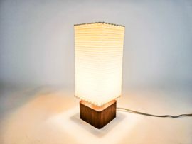 Deens design - tafellamp - mid century modern - teak - 1960's