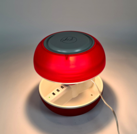 Vivida - JOYO LIGHTCOLORS ROOD - TAFELLAMP MET USB OPLAADSTATION -