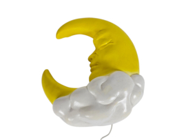 Heico - 'Moon'  - wandlamp - kunststof - West-Germany - 80's