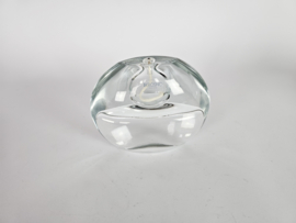 Krosno - kandelaar -  olielamp - glas - Polen - 3e kwart 20e eeuw