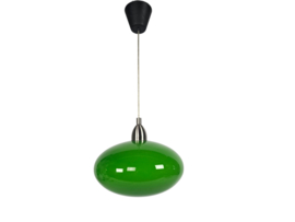 Space Age - Ufo hanglamp - opaline - Mid Century Modern