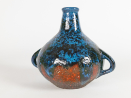 Ceramano keramik - oorvaas - Hans Welling - gesigneerd - Fat Lava - 60's