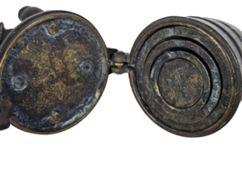 Antieke apothekers bronzen nestgewichten – 6-delige set – Neurenberg, Duitsland