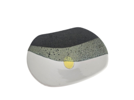 Ettore Sottsass  voor Bitossi -  Sottsass (1917-2007) - Raymor - Fat lava - schaal - 1950's