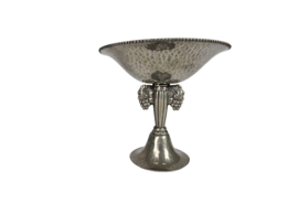 Georg Nilsson voor Gero - gehamerde tinnen  ´tazza´ -  1930's