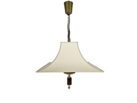 Herda Amsterdam - Trekpendel Hanglamp - Messing - Hollywood Regency Stijl - 70'S