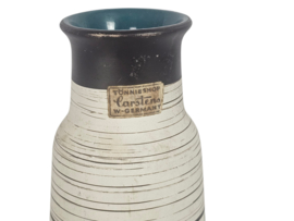 Carstens Tönnieshof - zwart-witte lijn- en spiraaldecoratie - W-Germany - 1950's
