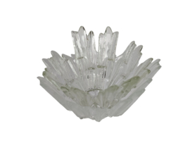 Revontulet -  Ice Glass Bowl - 'Nothern Lights' - Tauno Wirkkala voor Humppila - Finland - 1970's