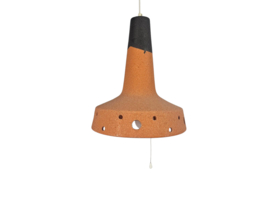 Vintage hanglamp - keramiek - Fat Lava -  trekschakelaar - West Germany - 70's