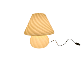 XL - Murano -  Vetri- Venini - mushroom lamp - spiraallamp -  Swirled Glass lamp - 60's