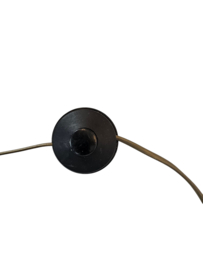 Herda Holland - Hollywood Regency stijl - vloerlamp - messing  - 70's