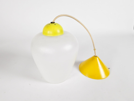 Dutch design - Philips - Louis Kalff - Kelklamp - satijnglas - 50's