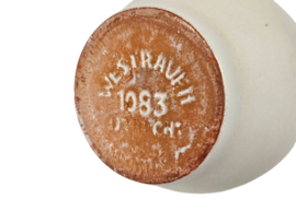 Westraven keramiek - Utrecht - model 1083  - geglazuurd aardwerk vaasje - gemerkt - 1950's