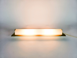 EF Frantzen - wandlamp - melkglas - messing - Denemarken - 90's