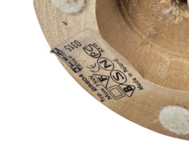 Ikea - Ikea  LÄNS - tafellamp - hout - riet - type B 9804 - 1990's