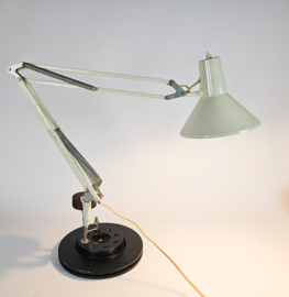 HCF - architectenlamp - klemlamp - model 84 - Denemarken - 1970's