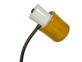 Hala Zeist - design H. Busquet -  tafellamp - okergeel - Zeist - 1960's