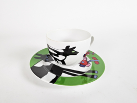 Schoonhoven Keramiek - design Andre Lauffer & Aleida Pasker - 'De smaak van kunst' - 1990's