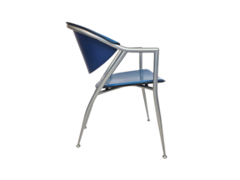 Calligaris - Leer - Eetkamerstoelen set (2) - Made in Italy - 1990's