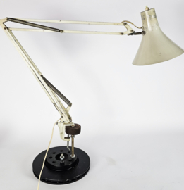 Philips - model NTD 36 - Louis Kalff - bureaulamp - architectenlamp - metaal - 1966