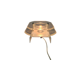 Herda Verlichting BV - Space Age - wandlamp - acryl - plexiglas - 1970's
