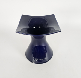 Cor Unum -  XL Boeket vaas - Zweitse Landsheer - cobalt blauw  - 80's