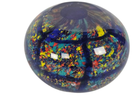 Murano - Summerso - Venezia - paperweight - glas - meerkleurig - 80's