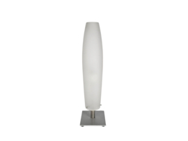 Hala Zeist - Murano - gesatineerd glas - metaal - tafellamp - 80s