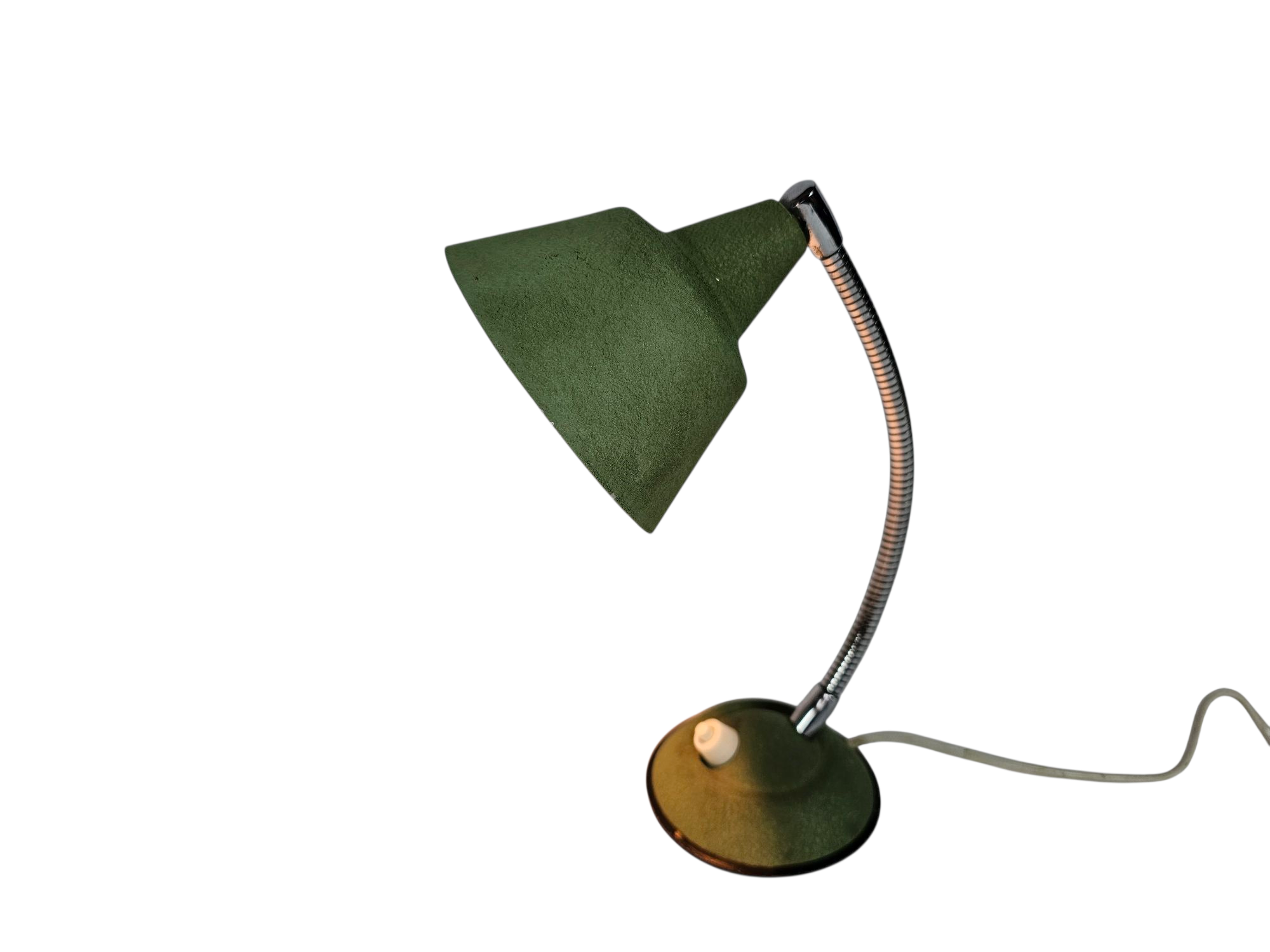 Vintage - cocotte - tafellamp -  flexibele nek - Frankrijk - 1950's