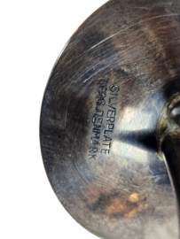 Berg -  kandelaar - verzilverd - Made in Denmark - 60's