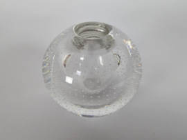 Leerdam glas - A.D. Copier - spijkerbol - kristal - 1950's