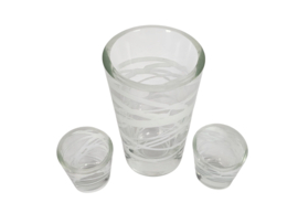 Royal Leerdam - Marek Bartko - (set) 3 - serica - slingerglas - 2007