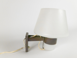 Philips - Made in Holland - designer Louis Kalff - model NX 34E - wandlamp - satijnglas - 60's