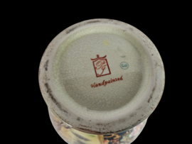 Satsuma - deksel vaas -  cloisonné - porselein - 3e kwart 20e eeuw