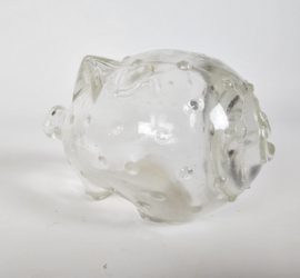 Holmegaard -  Jacob E Bang -  Glass - Piggy Bank - Money Box - 1950's