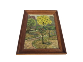 M. G. Barbham - olieverf op board - landschap - Engeland - 3e kwart 20e eeuw